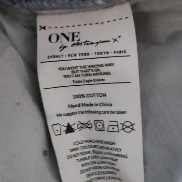 One by One Teaspoon Trashed Freebirds Jeans Size 25 - Picture 5 of 7